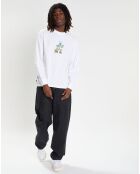 T-Shirt 100% Coton Bio Nature Calls Ls blanc