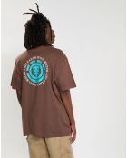T-Shirt 100% Coton Bio Seal Bp marron
