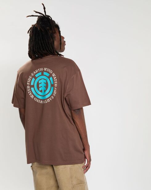 T-Shirt 100% Coton Bio Seal Bp marron