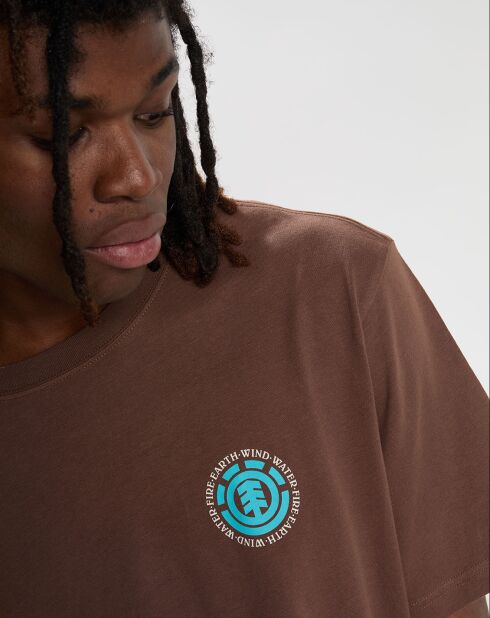 T-Shirt 100% Coton Bio Seal Bp marron