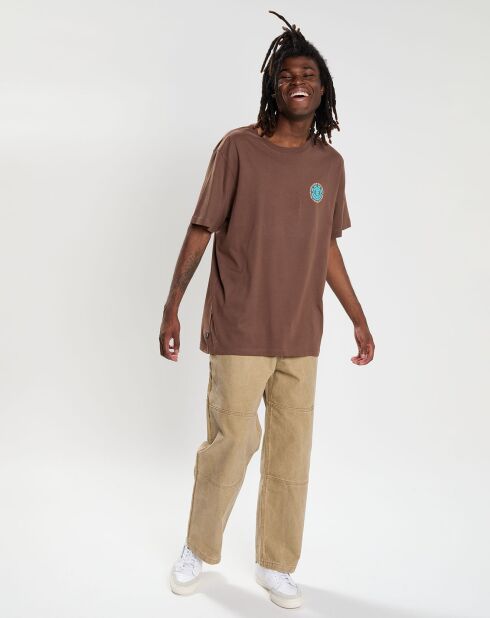 T-Shirt 100% Coton Bio Seal Bp marron