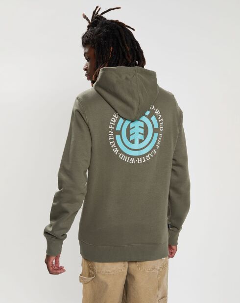 Sweat à capuche Seal Bp kaki