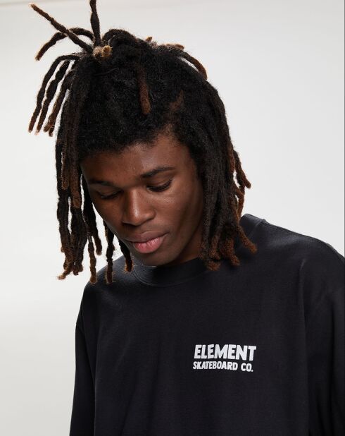T-Shirt 100% Coton Bio Never noir