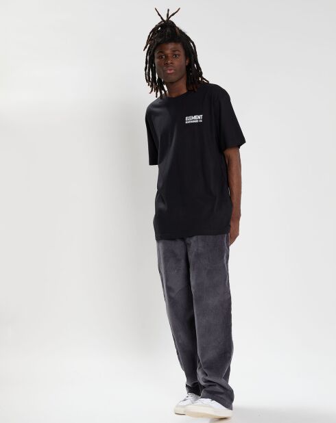 T-Shirt 100% Coton Bio Never noir