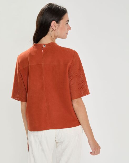 Top en Velours de Cuir Oxana Vel maroc