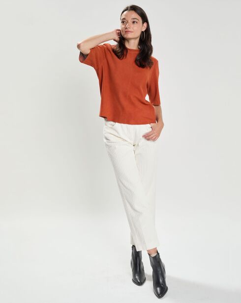 Top en Velours de Cuir Oxana Vel maroc