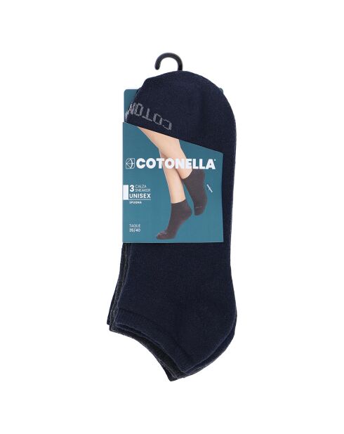 3 Paires de Chaussettes noires