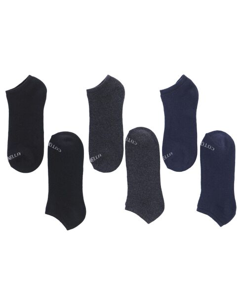 3 Paires de Chaussettes noires