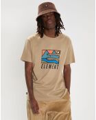 T-Shirt 100% Coton Bio Trekka beige