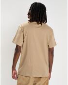 T-Shirt 100% Coton Bio Trekka beige