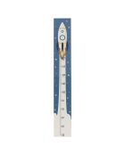 Toise Espace bois bleu - 20x1x140 cm