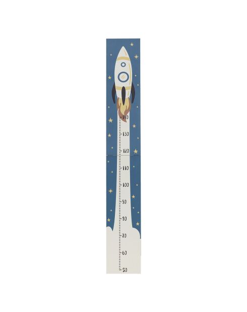 Toise Espace bois bleu - 20x1x140 cm