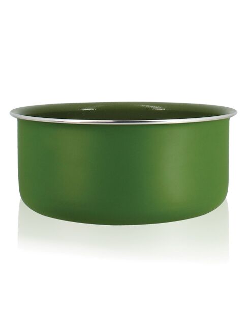 Batterie de cuisine amovible induction - 5 pièces olive
