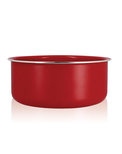 Batterie de cuisine amovible induction - 5 pièces magenta