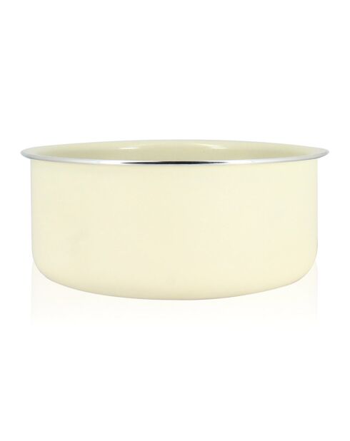 Batterie de cuisine amovible induction - 5 pièces crème