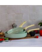 Batterie de cuisine Colorama induction - 5 pièces celadon