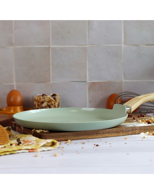 Batterie de cuisine Colorama induction - 13 pièces celadon