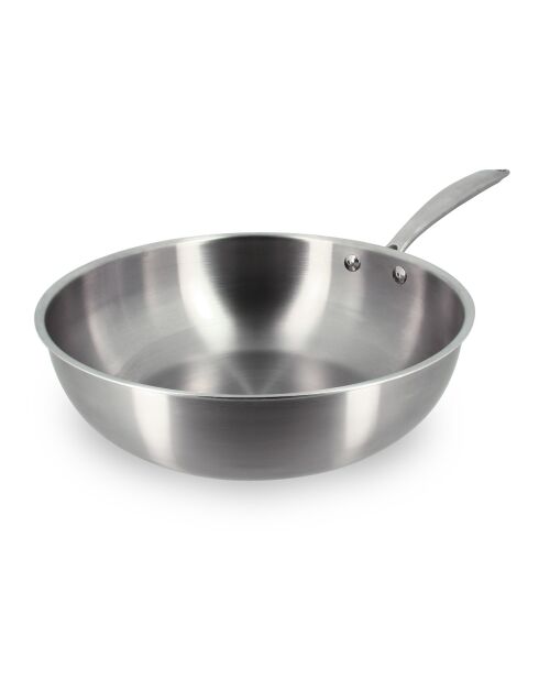 Batterie de cuisine Triply induction - 7 pièces gris