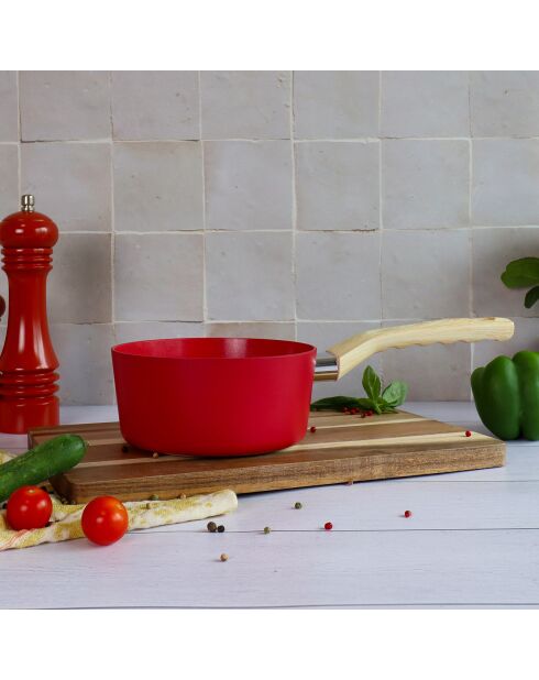 Casserole Colorama induction magenta - 33.5x16x7.5 cm