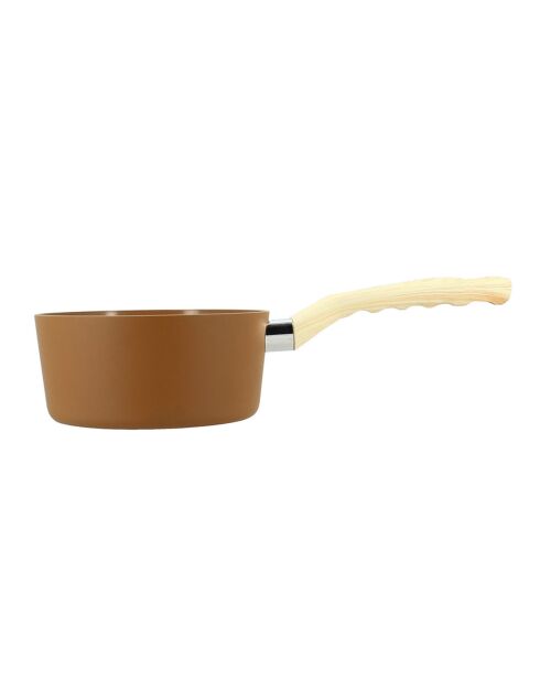 Casserole Colorama induction noisette - 33.5x16x7.5 cm