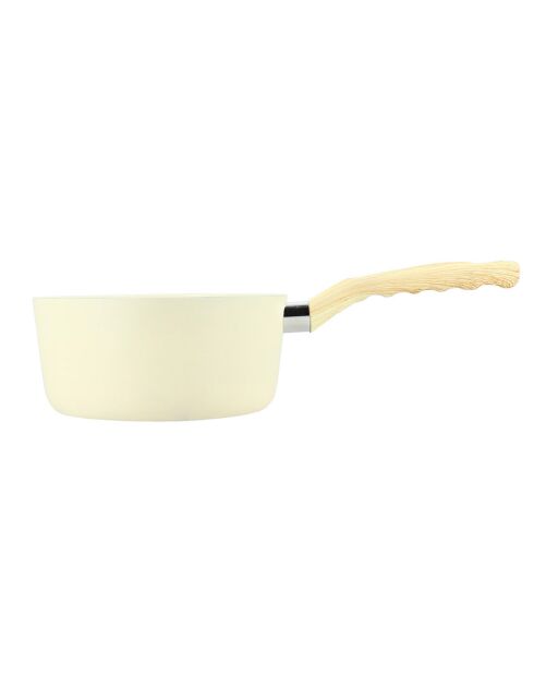 Colorama inductiespannetje met crème - 35,5x18x8,5 cm