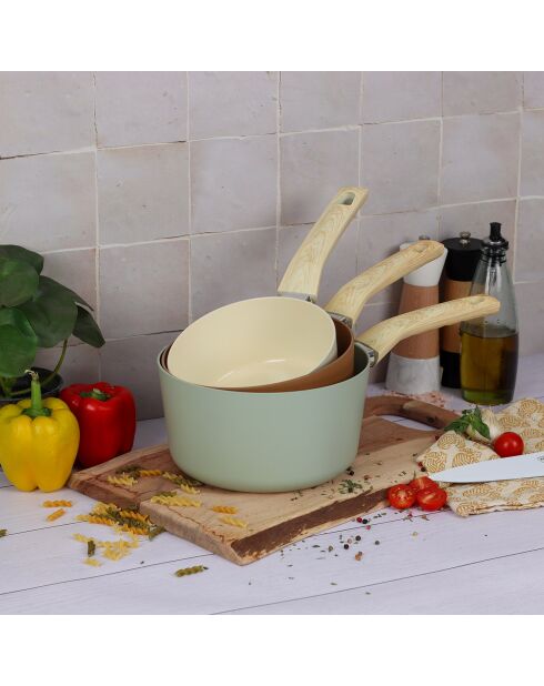Casserole Colorama induction noisette - 35.5x18x8.5 cm