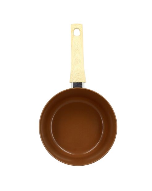 Casserole Colorama induction noisette - 37.5x20x11 cm