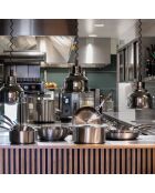 3 Casseroles Triply induction grises