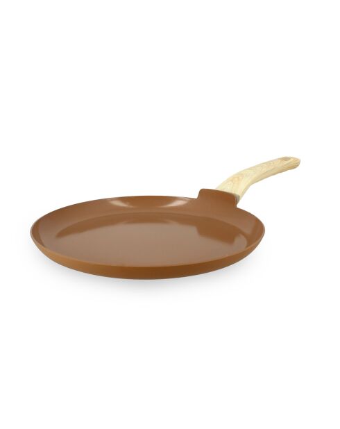 Crépière Colorama induction noisette - 46x26x2.5 cm