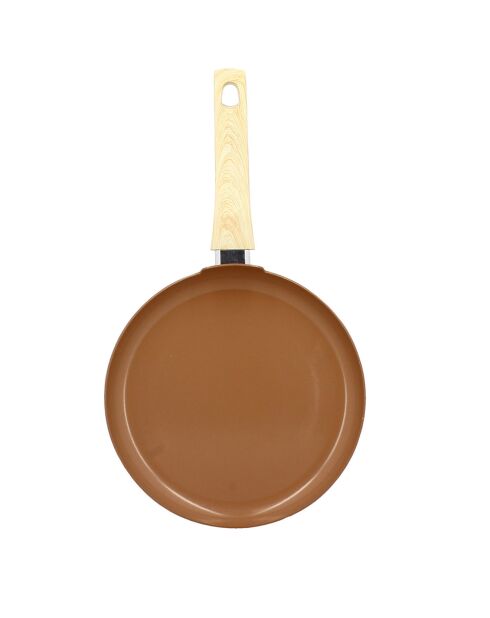 Crépière Colorama induction noisette - 46x26x2.5 cm