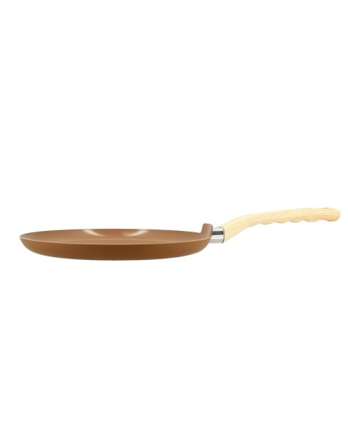 Crépière Colorama induction noisette - 46x26x2.5 cm
