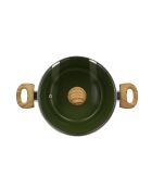 Colorama inductie olijfstoofpot met deksel - 34,4x21x12,5 cm