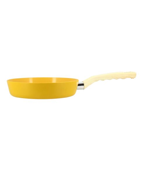 Poêle Colorama induction safran - 37.5x20x4.5 cm