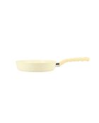 Poêle Colorama induction crème - 37.5x20x4.5 cm