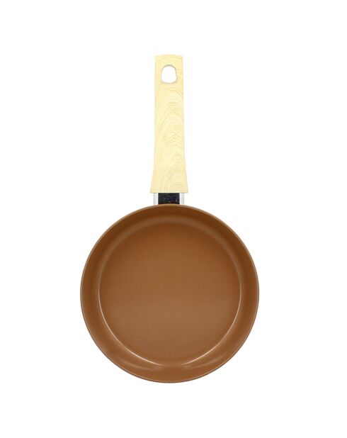 Poêle Colorama induction noisette - 37.5x20x4.5 cm