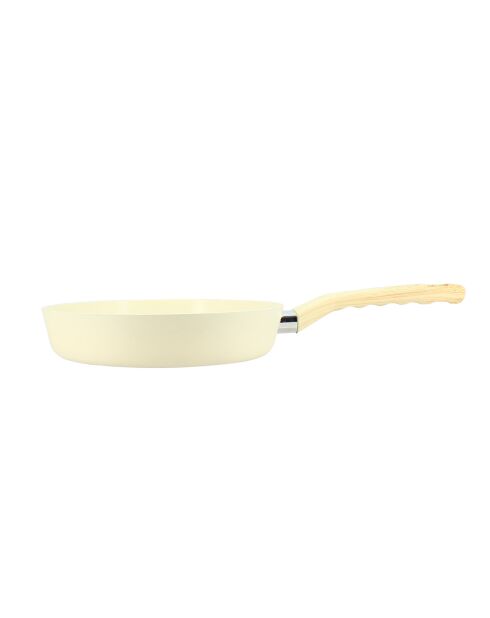 Poêle Colorama induction crème - 43x24.5x5 cm
