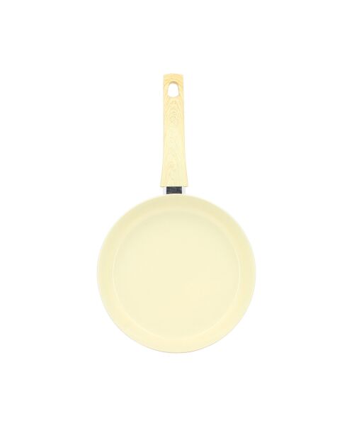Poêle Colorama induction crème - 43x24.5x5 cm