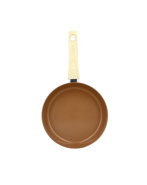 Poêle Colorama induction noisette - 43x24.5x5 cm