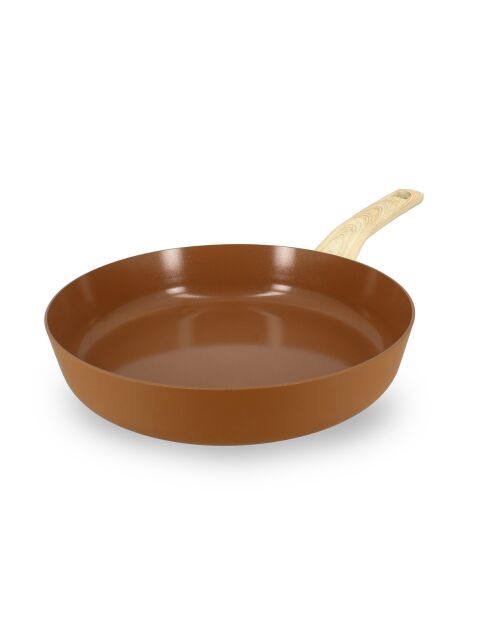 Poêle Colorama induction noisette - 47x28.3x5.8 cm