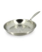 Poêle triply induction grise - 29.5x50x5 cm