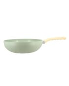 Wok Colorama induction celadon - 47.5x28x8 cm