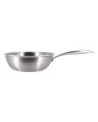 Wok triply induction gris - 46x24x9 cm