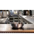 Wok triply induction gris - 29.5x50x8.5 cm
