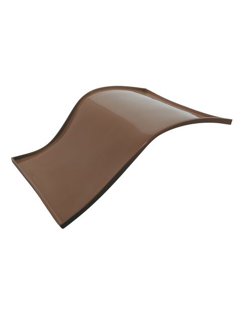 Plaque génoise Amandine marron - 36x26.5x1 cm
