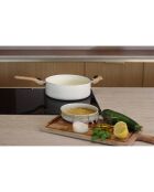 Set culinaire multi-usage Colorama induction crème - D.28 cm