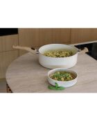Set culinaire multi-usage Colorama induction crème - D.28 cm
