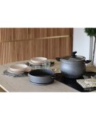 Cocina para cuscús con tapa de inducción gris - 30,5 x 30,5 x 28 cm