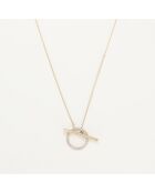 Collier Rêve de Lumière Diamants 0.1 ct or jaune