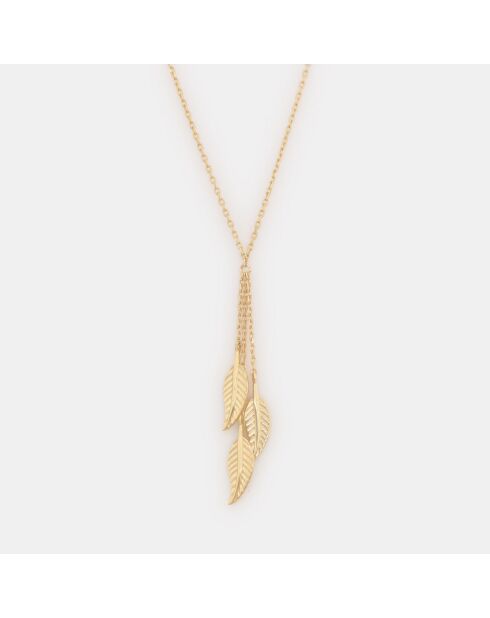 Collier Forêt Magique or jaune