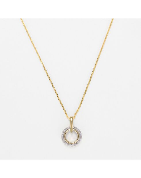 Colgante Tracy Diamond en oro amarillo de 0,07 quilates